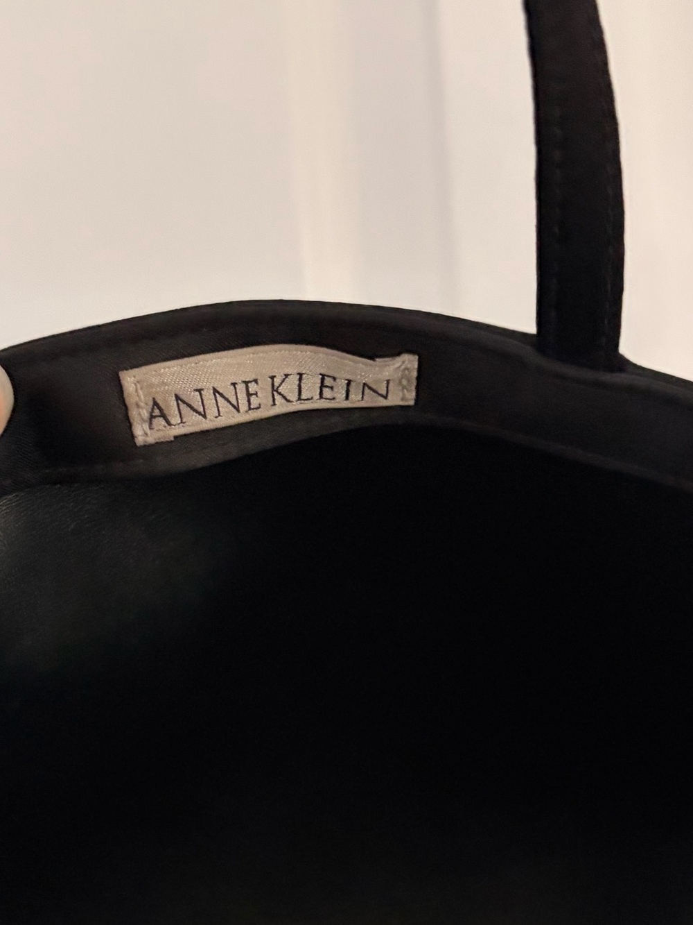 Anne Klein Y2K Black Nylon Mini Bag - Picture 6 of 6